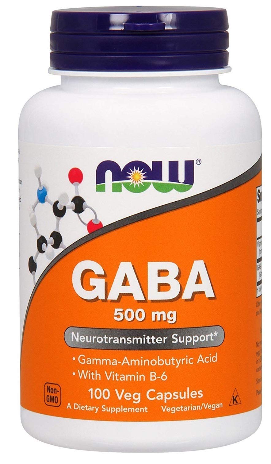 Now GABA 500mg 植物性カプセル 100粒